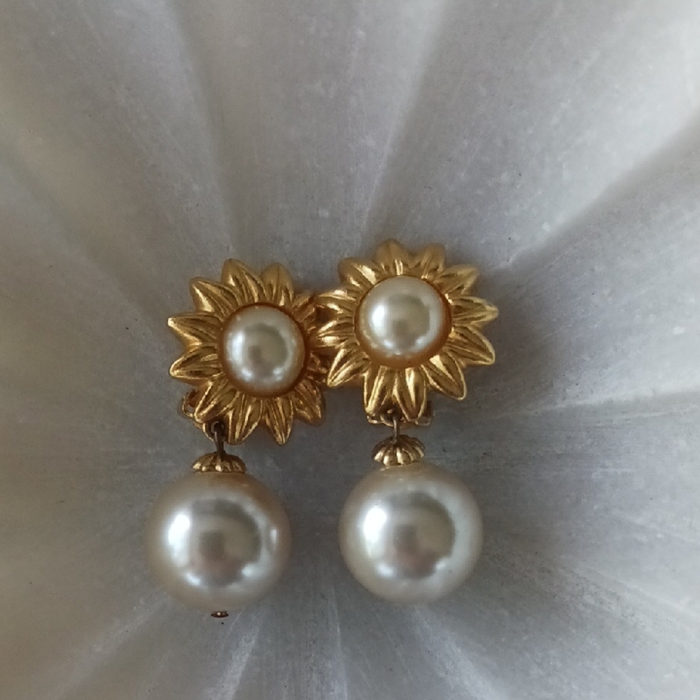 Vintage Maeve Carr New York Dangle Earrings Excellent Condition